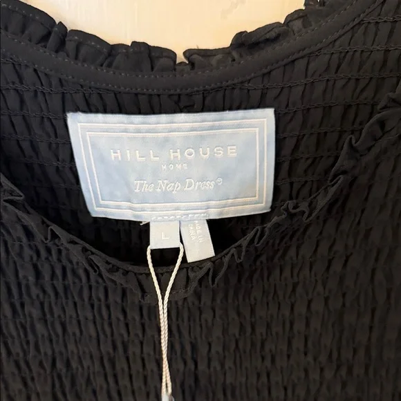 Hill House Elegant Louis Black Nap Textured Dress - Picture 2 of 6